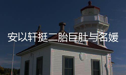 二胎轩挺与名媛聚以手掩面会 巨肚安以浮肿巧遮